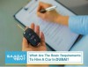 What are the basic requirements to hire a car in Dubai?