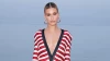 Glittering in Blush: Hailey Bieber Dazzles at Rhode Skin's 1st Anniversary Party